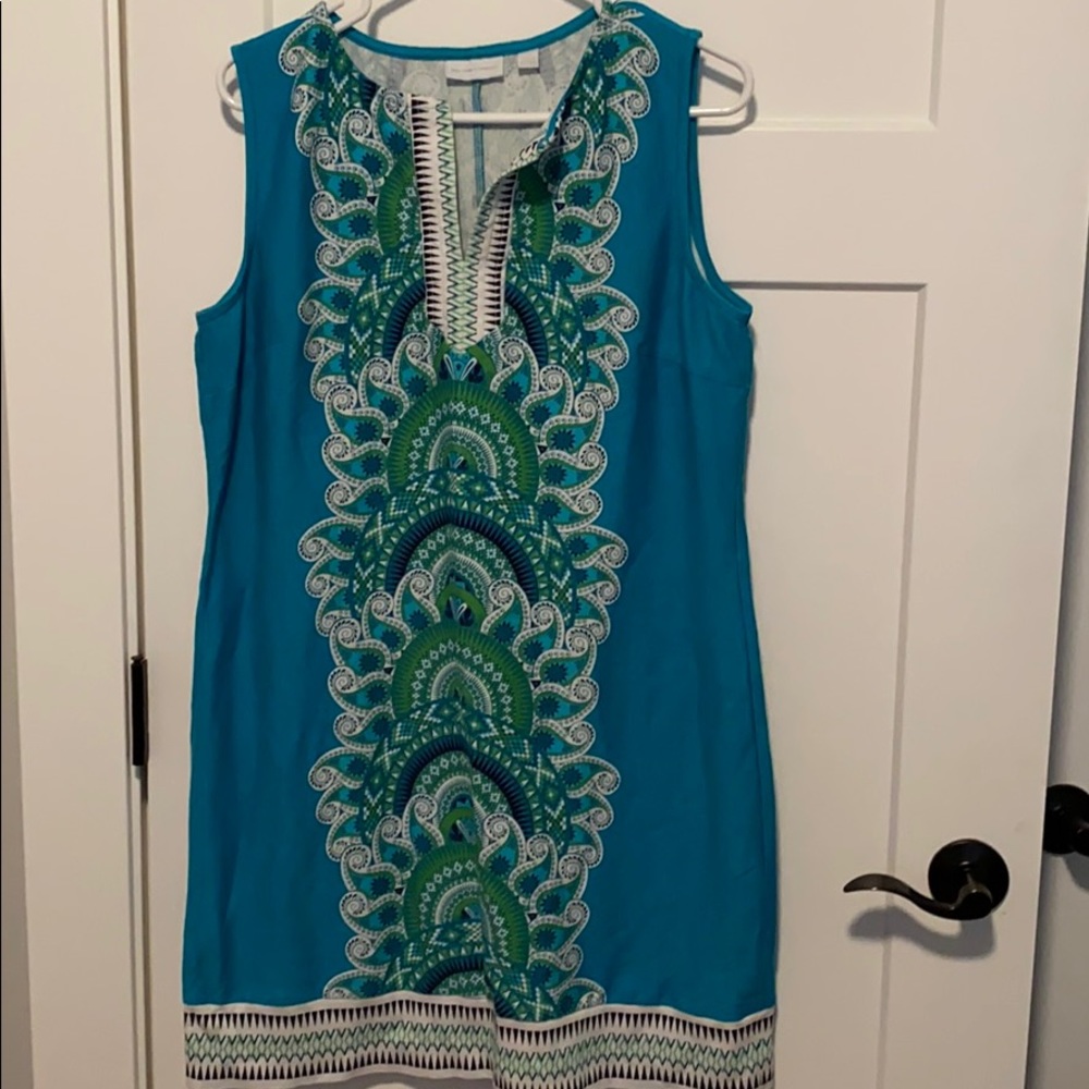 Teal dress